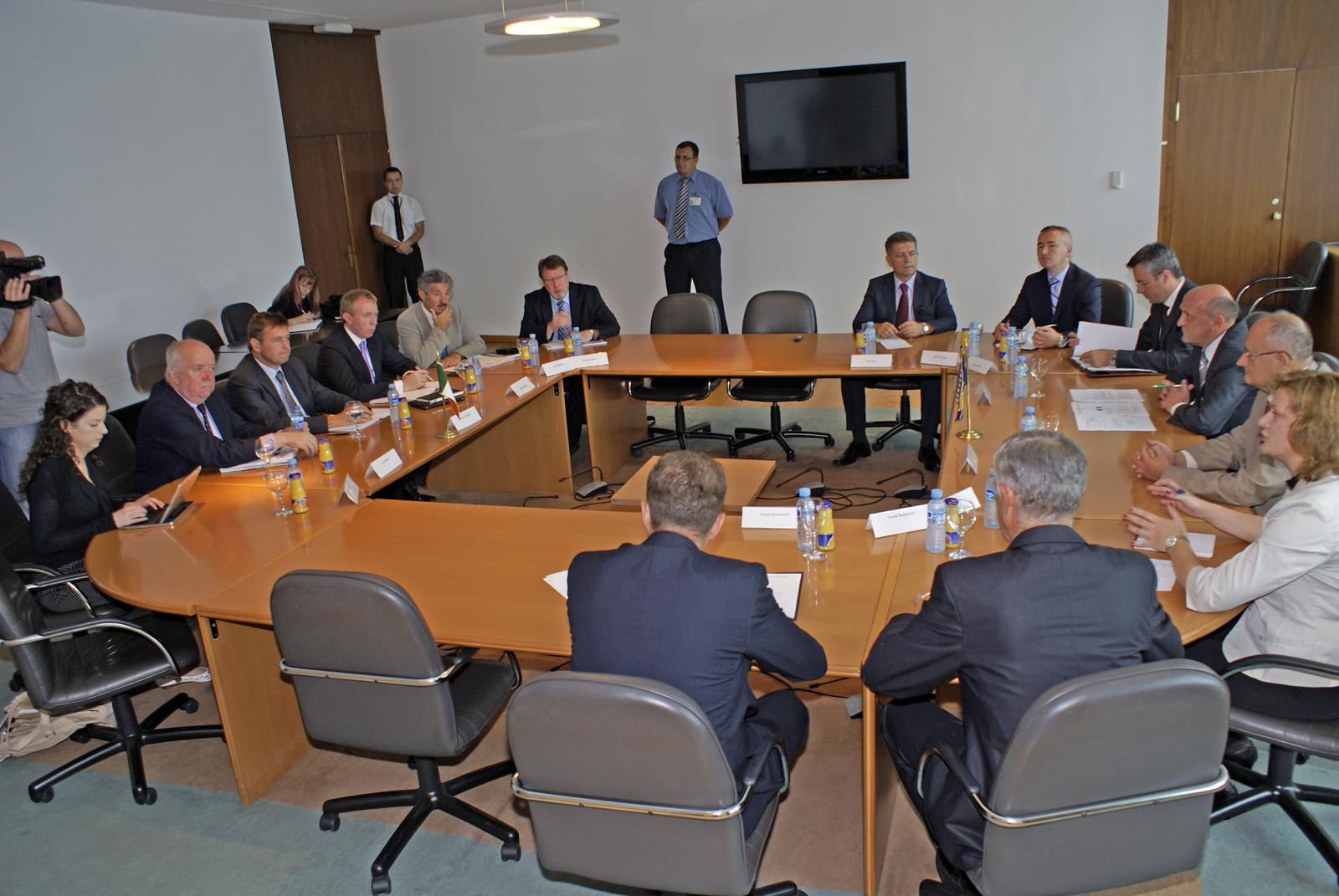 Rukovodstvo domova Parlamentarne skupštine BiH razgovaralo sa delegacijom Parlamenta Irske 